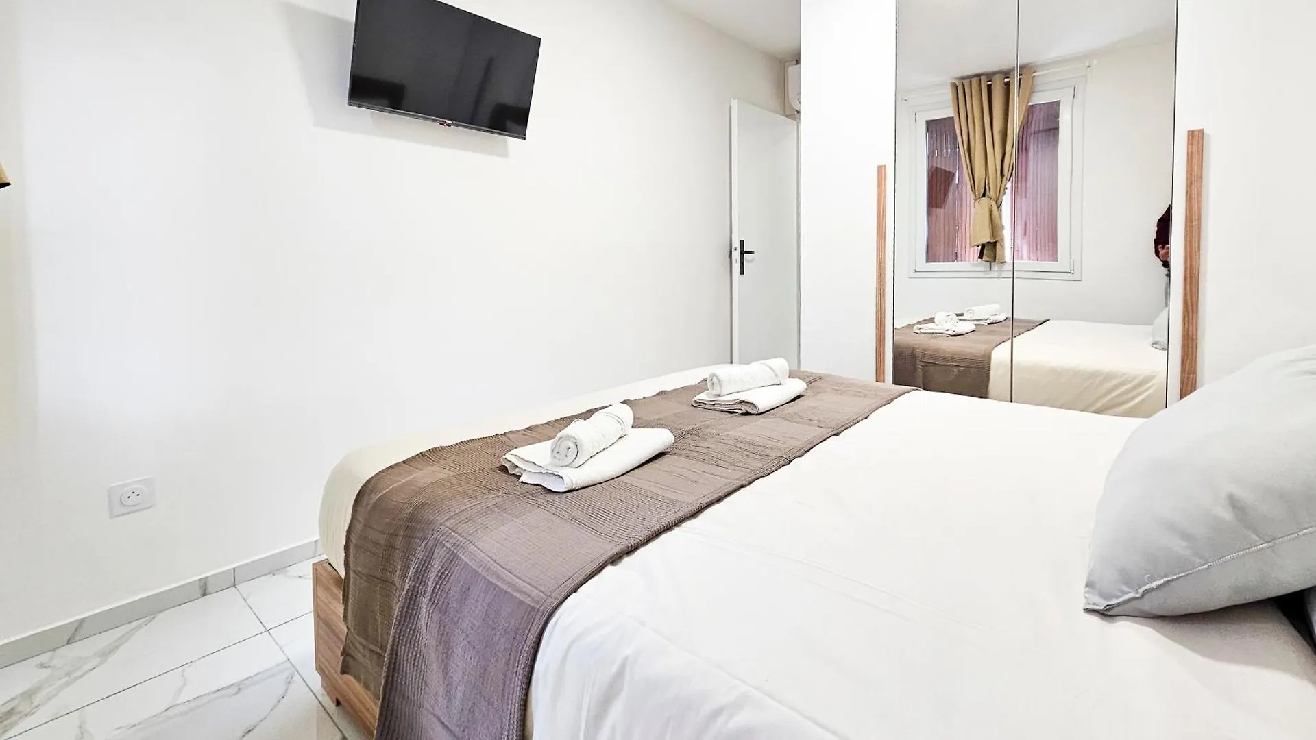 New Big Flat 8 Pers Ac Wifi Apartment Nice France